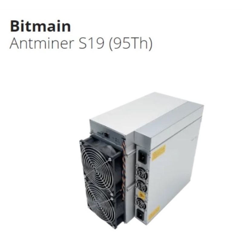 دستگاه ماینر 220 ولت ASIC 3250 وات Bitmain Antminer S19 95T