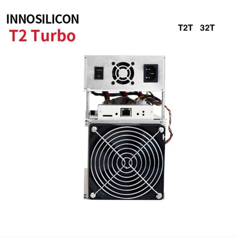محفظه آلومینیومی BTC Miner Machine 2200W Innosilicon T2 Turbo+ 32t